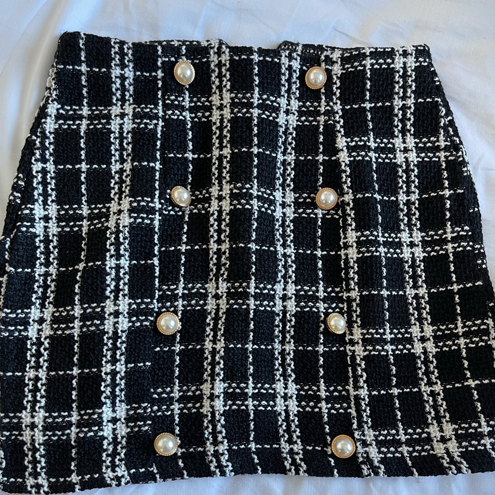 SHEIN Tweed Skirt